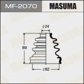Пильовик ШРКШ зовнішнього Mazda 6 (-03)/ Toyota RAV 4 (-00) (MF-2070) MASUMA Masuma MF2070