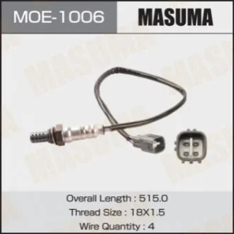 Датчик кисню (лямбда-зонд) Toyota Highlander (00-07) (MOE-1006) MASUMA Masuma MOE1006