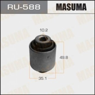 Сайлентблок заднего поперечного рычага Honda Civic (-01) Masuma RU588 (фото 1)