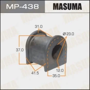 Втулка стабілізатора переднього (Кратно 2) Toyota (MP-438) MASUMA Masuma MP438 (фото 1)