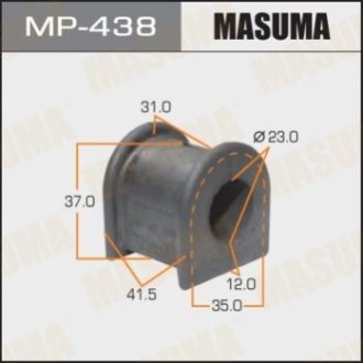 Втулка стабилизатора переднего Toyota (Кратно 2 шт) Masuma MP438 (фото 1)