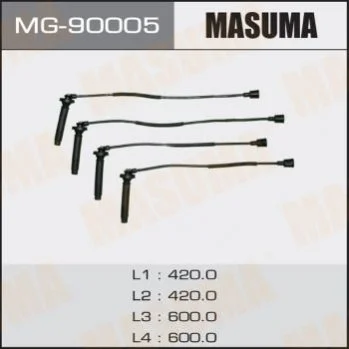 Провід високовольтний (комплект) Subaru 1.6, 2.0 (MG-90005) MASUMA Masuma MG90005 (фото 1)