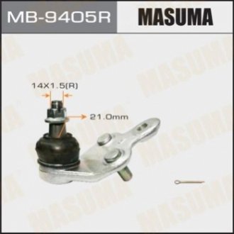 Опора шаровая правая Toyota Avalon, Camry (05-) Masuma MB9405R (фото 1)