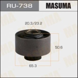 Сайлентблок заднего подрамника Mazda CX-5 (11-17) Masuma RU738 (фото 1)
