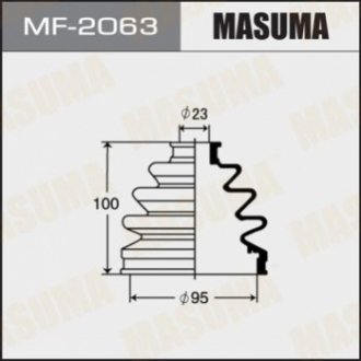 Пыльник ШРУСа наружного Nissan Pathfinder (-04) Masuma MF2063 (фото 1)