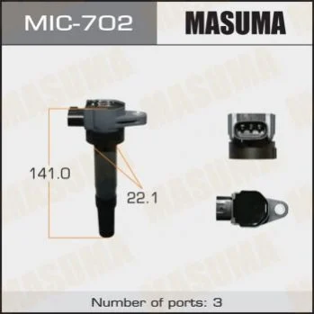 Котушка запалювання Suzuki SX4, Vitara 1.6 (14-) (MIC-702) MASUMA Masuma MIC702 (фото 1)