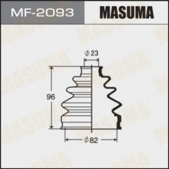 Пыльник ШРУСа наружного Nissan Primera (-01) Masuma MF2093