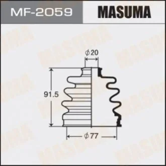 Пильовик ШРКШ зовнішнього Nissan Primera (-01) (MF-2059) MASUMA Masuma MF2059