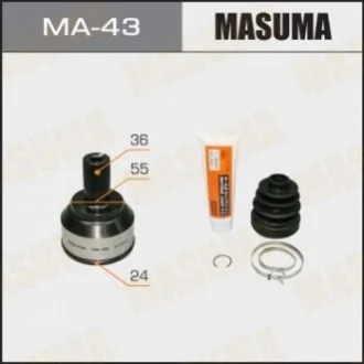 ШРКШ зовнішній Mazda 3 (03-06) (нар:36/вн:24) (MA-43) MASUMA Masuma MA43