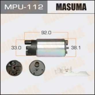 Бензонасос электрический (+сеточка) Toyota Masuma MPU112 (фото 1)