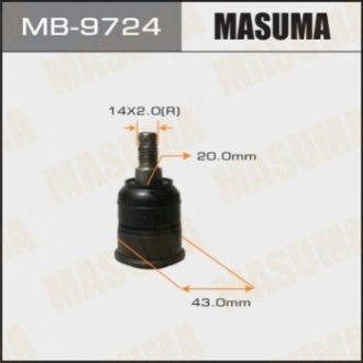 Опора шаровая нижняя Honda Accord (13-) Masuma MB9724
