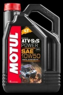 ATV-SxS Power 4T SAE 10W50 4x4 L Motul 105901