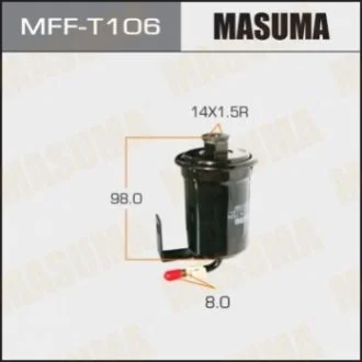 Фильтр топливный Masuma MFFT106