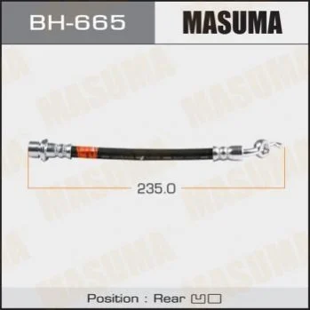 Шланг тормозной MASUMA Masuma BH665 (фото 1)
