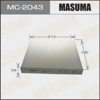 Фільтр салону (MC-2043) MASUMA Masuma MC2043