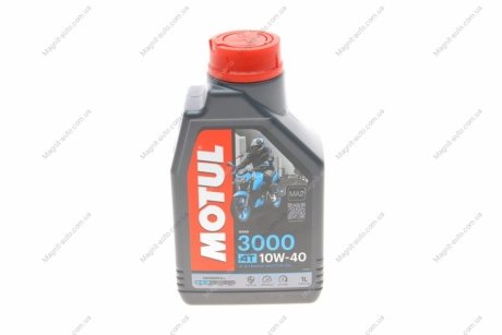 Олива 3000 4T SAE 10W40 (1L) Motul 846011