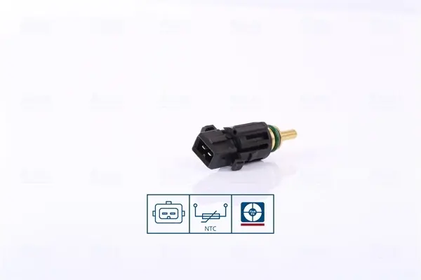 Датчик, температура охолоджуючої рідини (вир-во Nissens) NISSENS 207010 (фото 1)