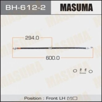 Шланг тормозной Masuma BH6122 (фото 1)