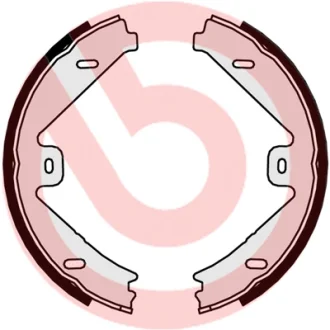 Колодки тормозные стояночного тормоза BREMBO S50525