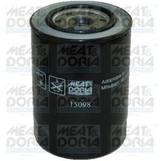 MEATDORIA MITSUBISHI Фільтр оливний Pajero II,III,IV 2.8TD 94-,3.2 DI-D 00- MEAT&DORIA 15098