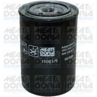MEATDORIA AUDI Фильтр масляный 80, A4, A6 96-, VW Passat 2.8 97- MEAT&DORIA 15003/9