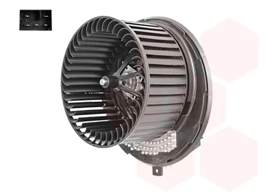 Вентилятор радіатора AUDI, VW (вир-во) Van Wezel 0332774
