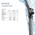 Комплект щіток склоочисника безкаркасних 650/650 HELLA 9XW 358 164-151 (фото 6)