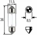 C5W 12V 5W Лампа розжарювання (блістер 2 шт) STANDARD HELLA 8GM 002 092-123 (фото 2)