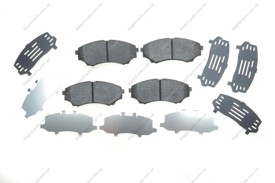 Комплект тормозных накладок, дисковый тормоз BOSCH 0986494323 (фото 1)