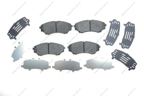 Комплект тормозных накладок, дисковый тормоз BOSCH 0986494323