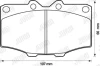JURID TOYOTA Гальмівні колодки Hilux,4-Runner Jurid 572178J (фото 2)