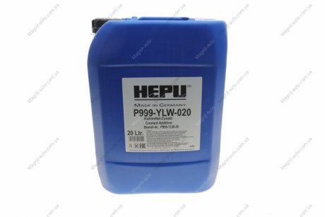 P999 YLW 20L (концентрат жовтий) HEPU P999-YLW-020