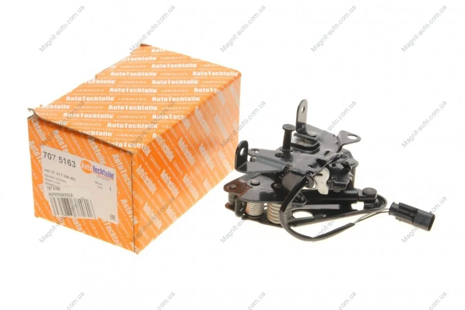 Замок капота, BMW 5 (F07/F10/F11), 08-17; 6 (F06/F12/F13), 11-18; 7 (F01/F02), 07-15 AUTOTECHTEILE 707 5163 (фото 1)