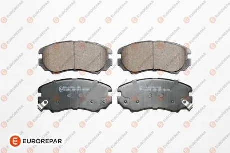 EUROREPAR HYUNDAI гальмівні колодки перед. Tucson,Sonata,,KIA Magentis,Sportage 01- Eurorepar 1617263680
