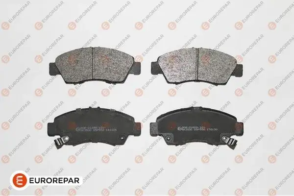 EUROREPAR HONDA гальмівні колодки дискові Civic 91- Eurorepar 1617268680 (фото 1)