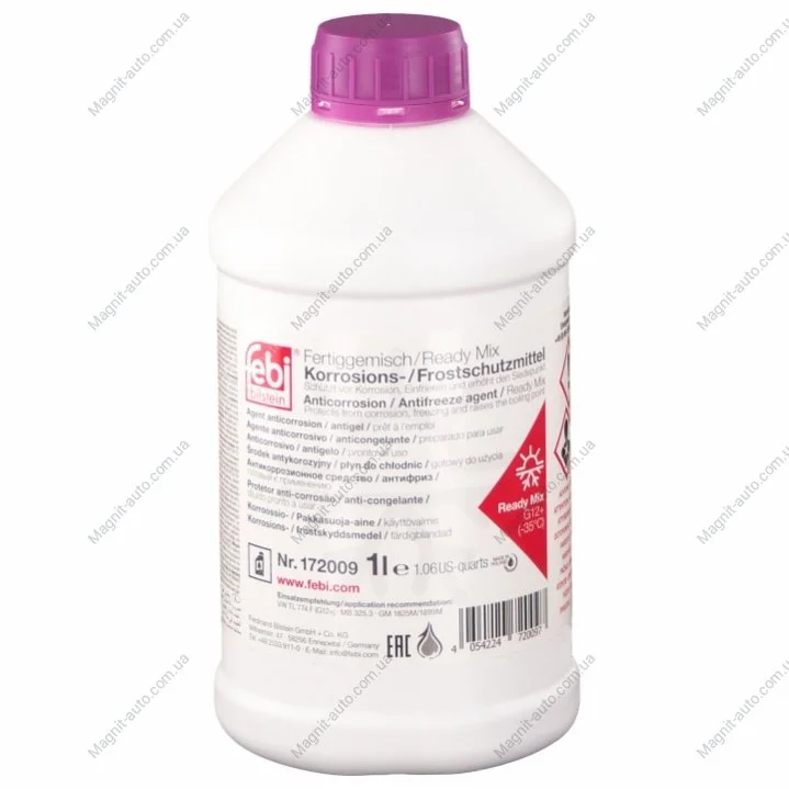 Антифриз (фіолетовий) Ready Mix G12+ (-35°C) 1L SWAG 33101124 (фото 1)