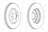 Диск тормозной передний (кратно 2) Citroen Jumper II/ Peugeot 508 I CHAMPION 562126CH (фото 1)