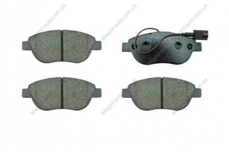 Колодка гальмівна передня з датчиком FIAT BRAVO (07-14),LINEA (07-) ASAM 71868