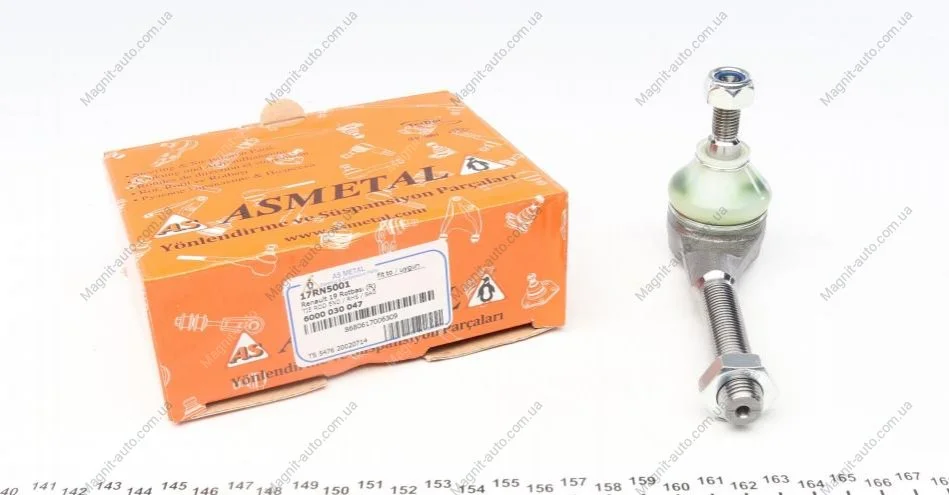Наконечник рулевой тяги Renault R19-96. ASMETAL 17RN5001 (фото 1)