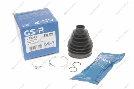Пильовик приводного вала, RENAULT Logan, Kangoo, Sandero, outer /21,5 - 75 - 102/ (24606 Spidan) GSP 780392