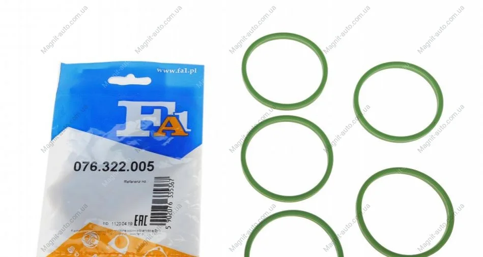 Прокладка патрубка интеркулера Fischer Automotive One (FA1) 076.322.005 (фото 1)