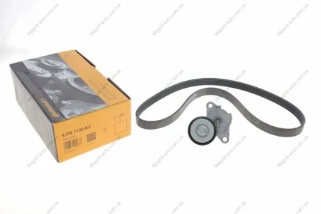Натяг паса (комплект) Contitech 6PK1130K3