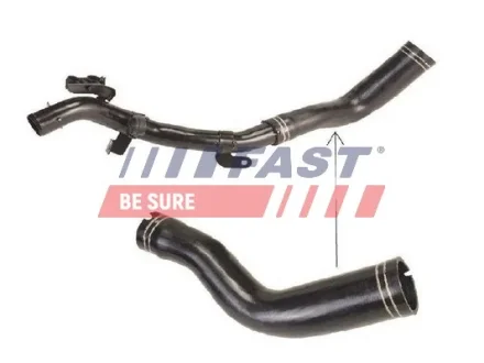 Патрубок интеркулера Fiat Doblo 1.3D/1.3JTD 16V 06- FAST FT61719