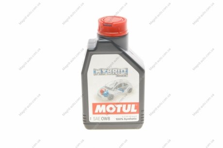 Олива Hybrid 0W8 1L Motul 333401