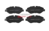 Brake pads front without sensor 2e0698151 a0044206720 a9064210400 FAST FT29019 (фото 2)