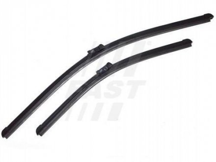 Wiper blade fron set left right flat 650mm +475mm 288901346r FAST FT93226