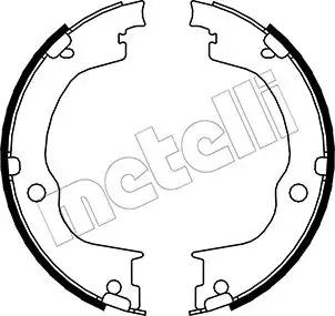 Комплект тормозных колодок (барабанных).) Metelli 53-0317 (фото 1)