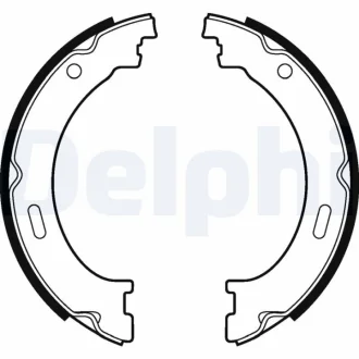 Гальмівна колодка JEEP CHEROKEE, COMMANDER, GRAND CHEROKEE III 3.0D-6.1 08.03-10.11 Delphi LS2041