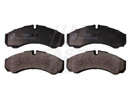 Brake pads front without sensor 29l 35c 35s 40c 50c FAST FT29091