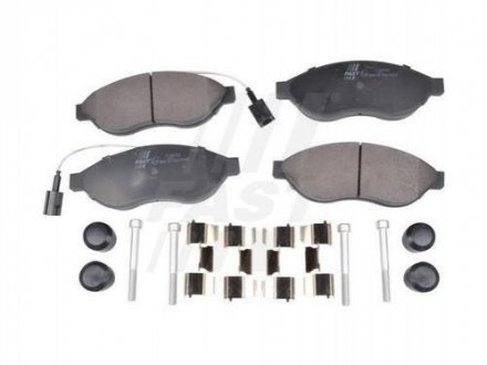 Brake pads front 2- sensors 12/15/17q light FAST FT29155 (фото 1)